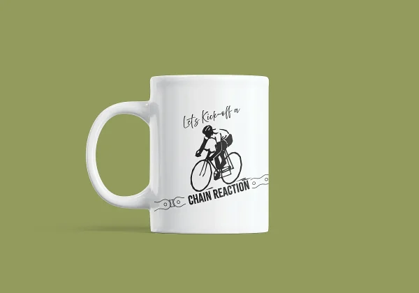 Chain Reaction Bicycle Ceramic Mug - FPR004 - FT-IMG