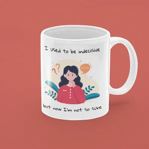 Confused Girl Ceramic Mug - COF006 - FT-IMG