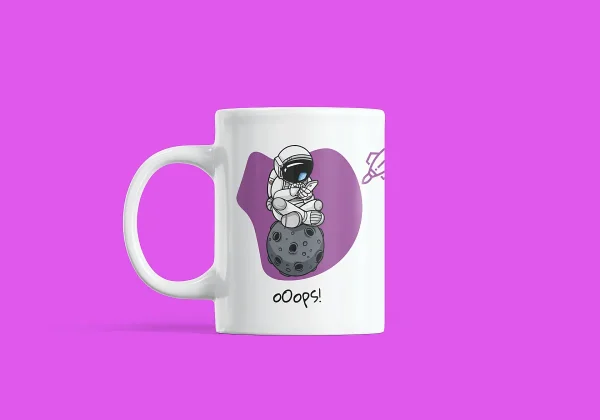 Oops Houston Ceramic Mug - COF009 - FT-IMG