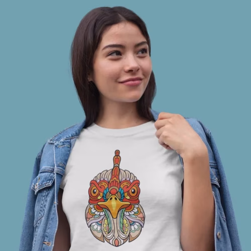 Rooster Mandala T-shirt