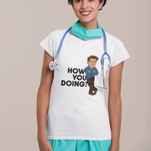 How You Doing? T-Shirt - Mugzcetera
