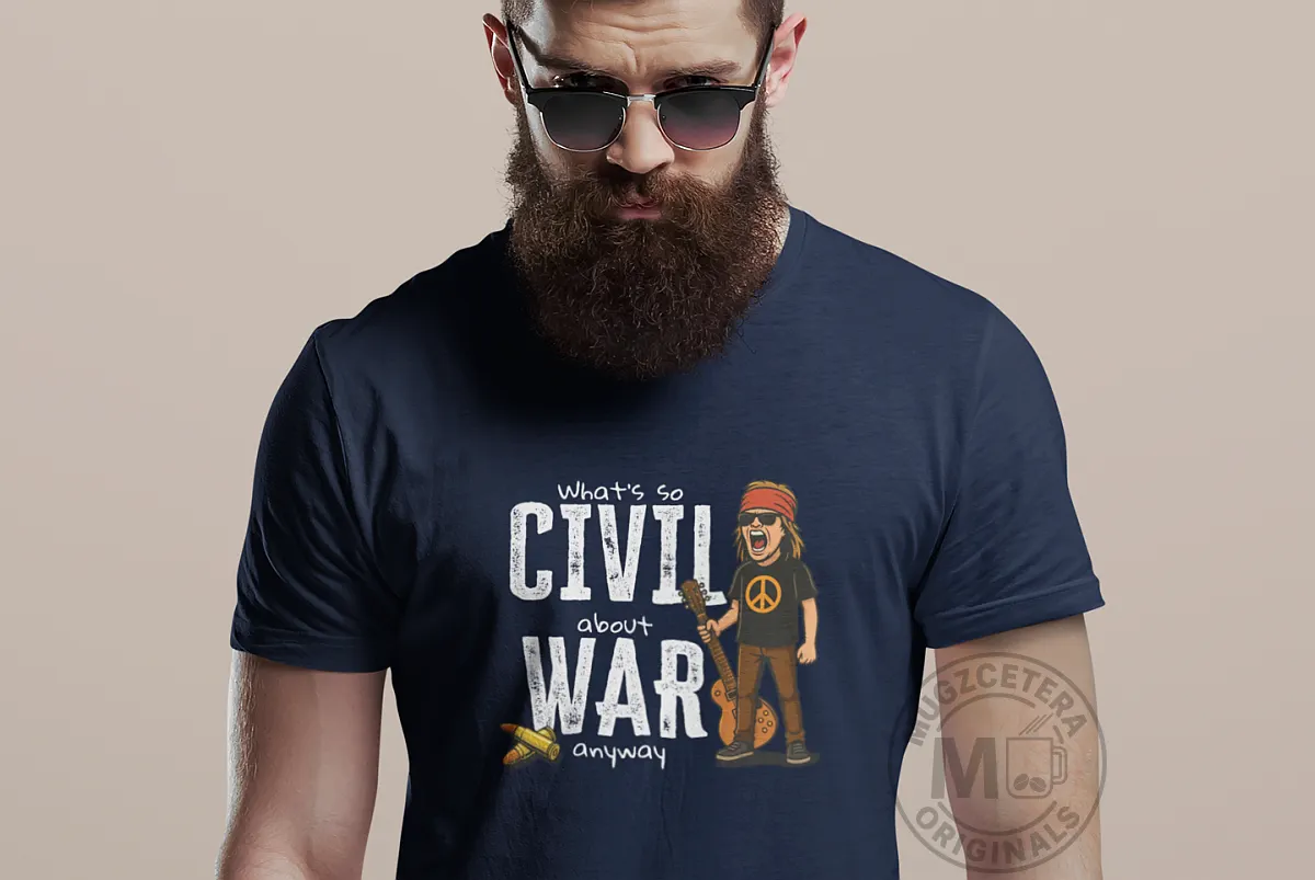 Civil War T-shirt: A Mugzcetera Originals
