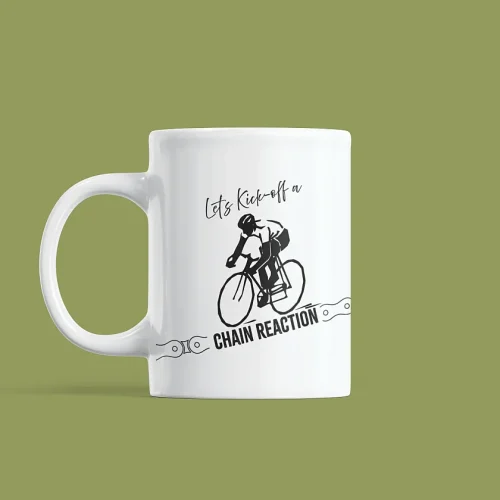 Chain Reaction Bicycle Ceramic Mug - FPR004 - FT-IMG