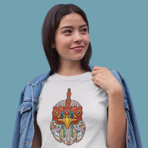 Rooster Mandala T-shirt